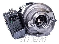 Turbosprężarka HTD2872 Electronic 350HP TurboSystems BMW E60 E61 E65 - HTD2872/E60160EWG