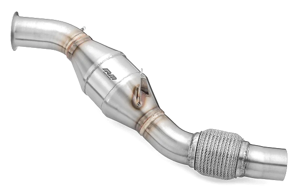 Downpipe RM Motors do BMW E81 E60 E91 E88 116d 316d 520d N47 z Katalizatorem Euro 3 100 CPSI