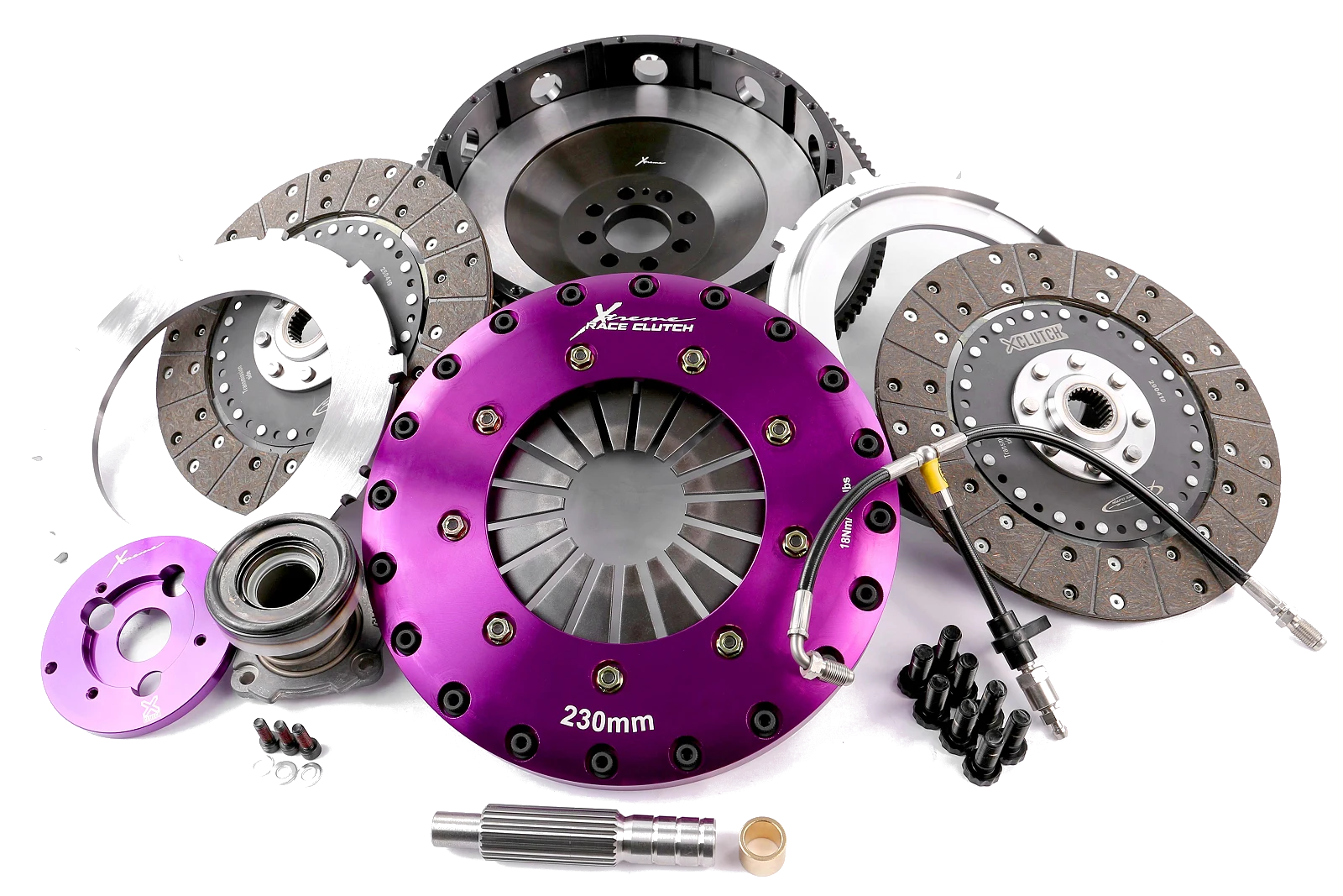 Zestaw sprzęgła Xtreme Clutch Organic Twin Plate Nissan 370 Z 3.7 248KW (2009-on)