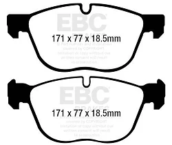 DP61938 Klocki hamulcowe GREENSTUFF EBC Brakes BMW X5 E70 X5 F15 X6 E71 X6 F16 BMW X4 X5 F15 X5 X6 X6 F16