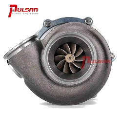 Turbosprężarka Pulsar PSR 3067 Gen2 Dual Ball Bearing T51R MOD Dual V-Band 0.72 A/R IWG Billet Actuator 11.6psi PSR Logoed