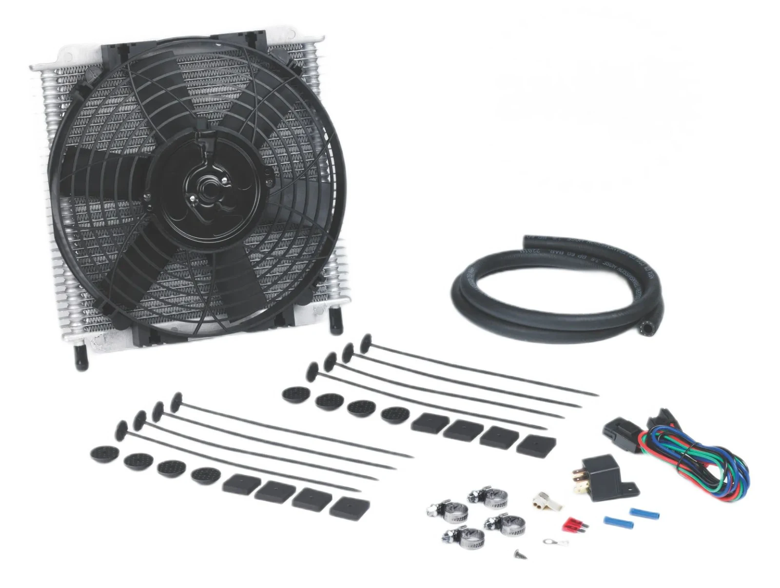 Davies Craig DC692 zestaw chłodnicy oleju skrzyni biegów 30 Plate 10" Fan Combo 24V