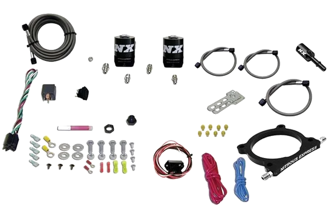 Plate High Output System 50-250Hp without Bottle for Ford Coyote 5.0L / Godzilla 7.3L Nitrous Express NX 20951-00