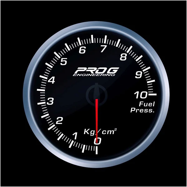 Wskaźnik Pro G Race Series 2 RS, ciśnienia paliwa Kg/cm2 WHITE 52mm
