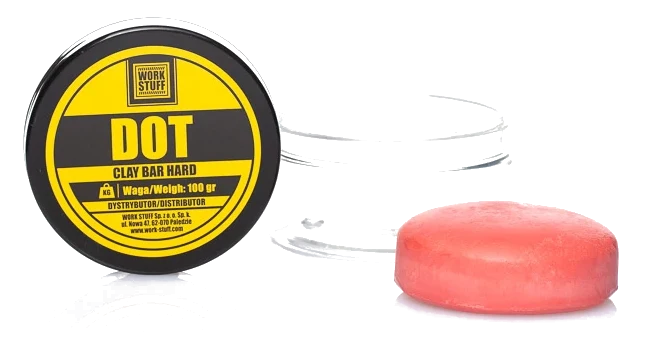 WORK STUFF Dot Clay Bar Hard 100g