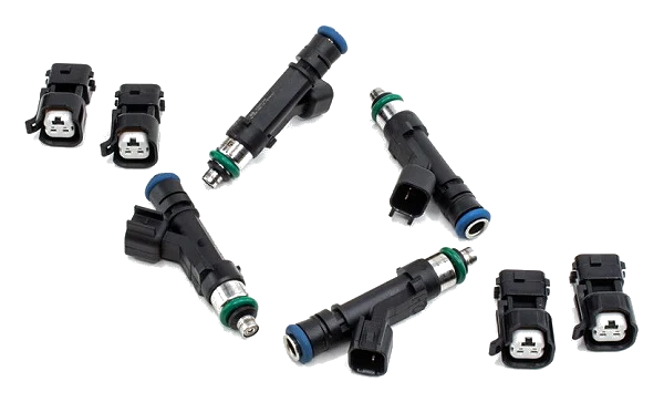 Zestaw wtryskiwaczy DeatschWerks 650cc Chevrolet Cruze RS 1.4L Turbo 2011-15 Chevrolet Sonic RS 1.4L Turbo 2013-17 Holden Barina RS 1.4L Turbo 2013-16 Jeep Wrangler 2.5L L4 1997-2002