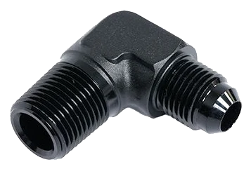 Fitting Adapter AN6 x 3/8 NPT 90 Deg Nitrous Express NX 16120