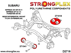 271618A: Tuleja tylnego dyferencjału - tylna SPORT Subaru Forester SH