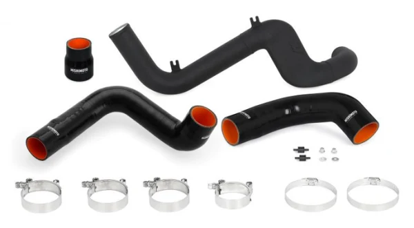 Zestaw orurowania intercoolera Mishimoto Ford Focus RS 2016-2018 Czarne silikony