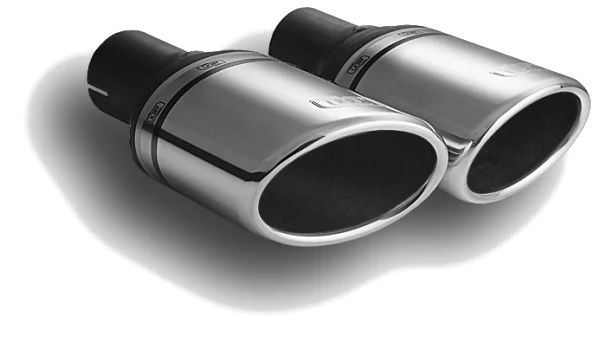 Uniwersalna końcówka tłumika owalna 95×65mm długość 120mm średnica montażowa 45mm - N1-57P*/45