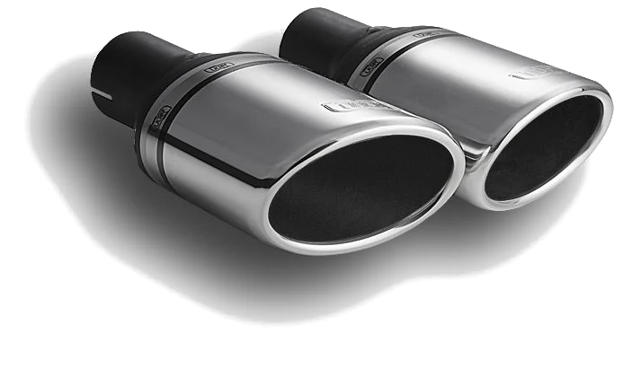 Uniwersalna końcówka tłumika owalna 95×65mm długość 120mm średnica montażowa 45mm - N1-57P*/45