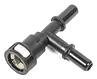 Tee Fitting Adapter 12mm SAE Female to 12mm SAE Male to 12mm SAE Male Radium Engineering