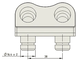 Adapter chłodnicy oleju JAGUAR ZF 8HP70 FTWL