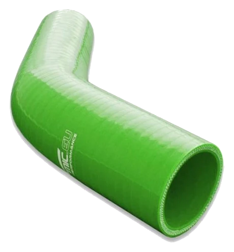 Silikonowe kolanko redukcyjne 45' 89/95mm Zielony - 004589/95-G