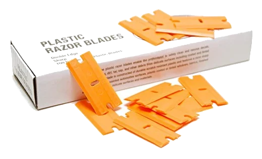 EZ Grip Plastic Razor Blades 100 szt.