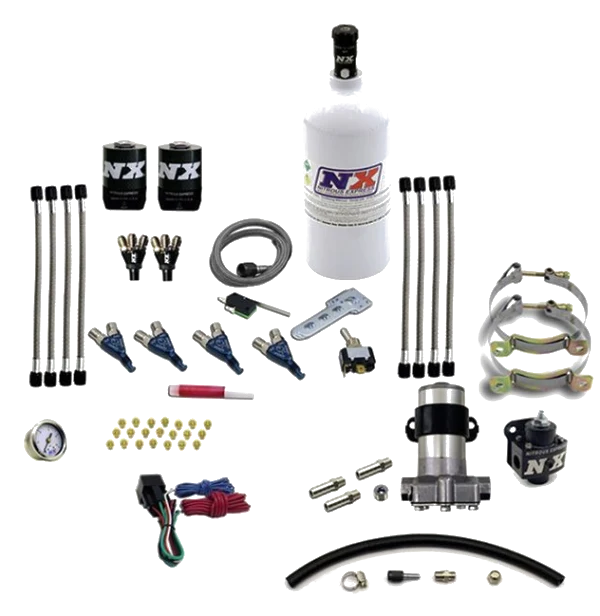Four Cylinder Piranha System (Pro-Mod) with 2.5Lb Botle Nitrous Express NX 60006P