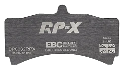 DP8032RPX Sportowe klocki hamulcowe RP-X Racing EBC Brakes Holden Australia and New Zealand Commodore VZ Holden HSV Australia and New Zealand Z