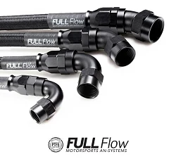 Przewód PTFE AN6 stalowy w nylonowym oplocie Nuke Performance 4m (13ft)