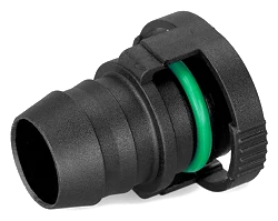 Nuke Performance nypel adapter BQL 22 męski do karbowanego przewodu prosty