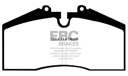 DP767 Klocki hamulcowe ULTIMAX2 EBC Brakes Porsche 928 944
