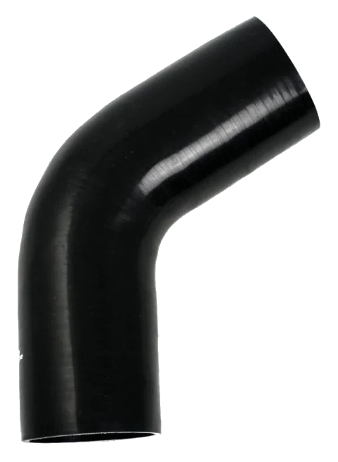Wąż silikonowy czarny 60 stopni 4,5" (114,5mm)