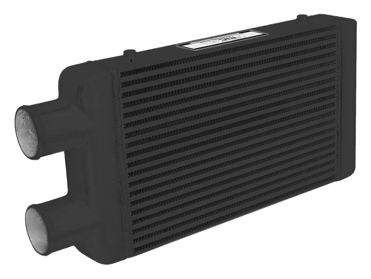 Intercooler 450x300x76mm jednostronny czarny FMIC.EU
