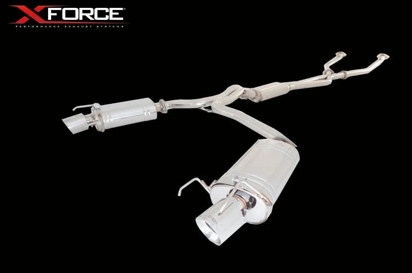 Układ wydechowy XForce LEXUS IS 2009-2013 IS350 SEDAN stal nierdzewna