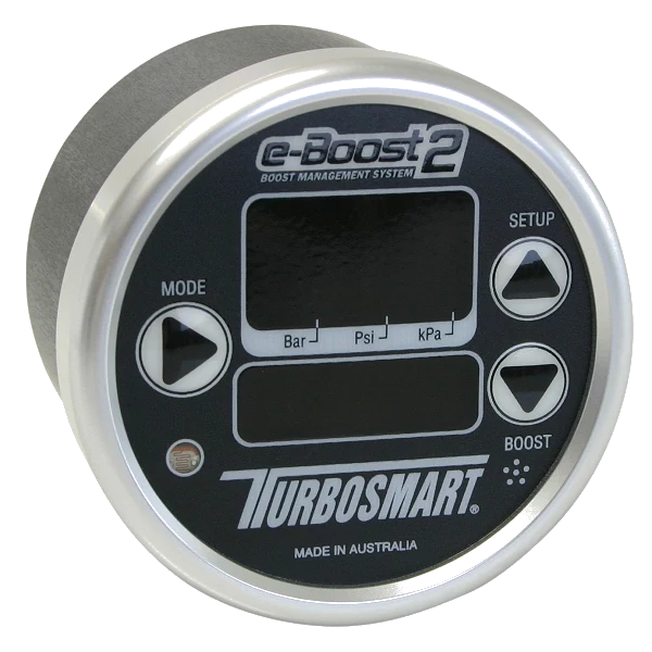 EBC Turbosmart e-Boost2 60PSI 60mm Black face/Silver bezel