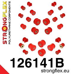 126141B: Zestaw poliuretanowy kompletny Mitsubishi Lancer EVO 4/5/6