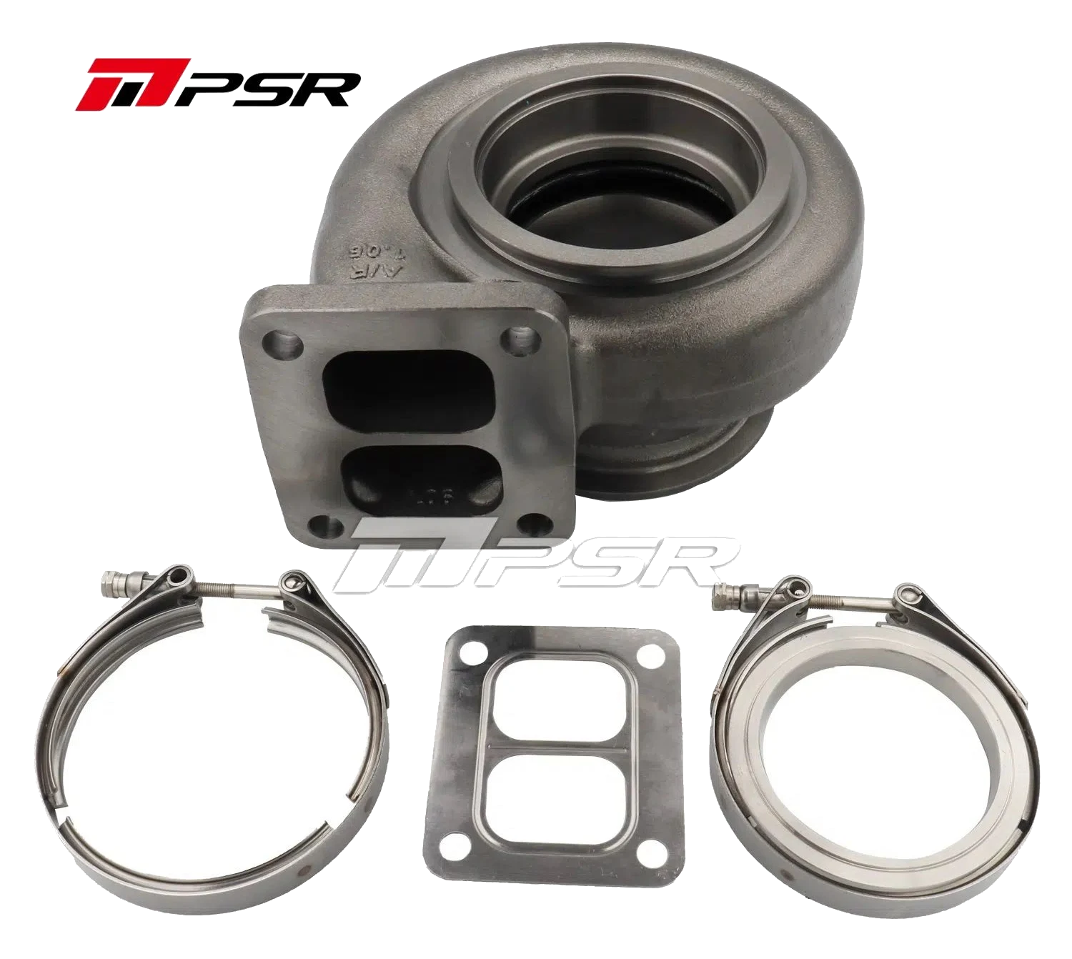 Pulsar PSR 70G Muszla wydechowa T4 Twin Scroll Inlet V-Band Outlet ( fits 4" OD Tubing ) 0.95 A/R 6270G / 7170G Turbos