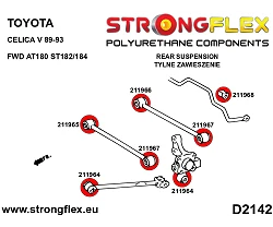 216263A: Kompletny zestaw zawieszenia SPORT Toyota Celica V 1989-1993