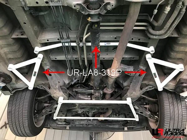 Rozpórka przednia (Front Upper Strut Bar)(319P) Ultra Racing Toyota Alphard (AH10) 2.4/3.0 2WD/4WD 02-08