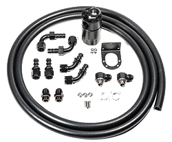 Single Catch Can 10AN Kit Fluid Lock Radium Engineering
