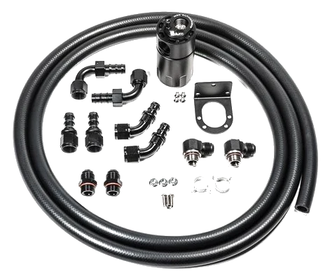 Single Catch Can 10AN Kit Fluid Lock Radium Engineering