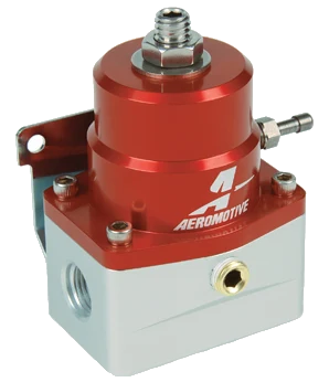 Regulator ciśnienia paliwa Aeromotive A1000-6, Performance EFI, (2) -6 inlets, (1) -6 return, Adjustable 40-75 PSI, 1/8” NPT gauge port.