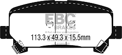 DPX3045 Klocki hamulcowe ULTIMAX2 EBC Brakes