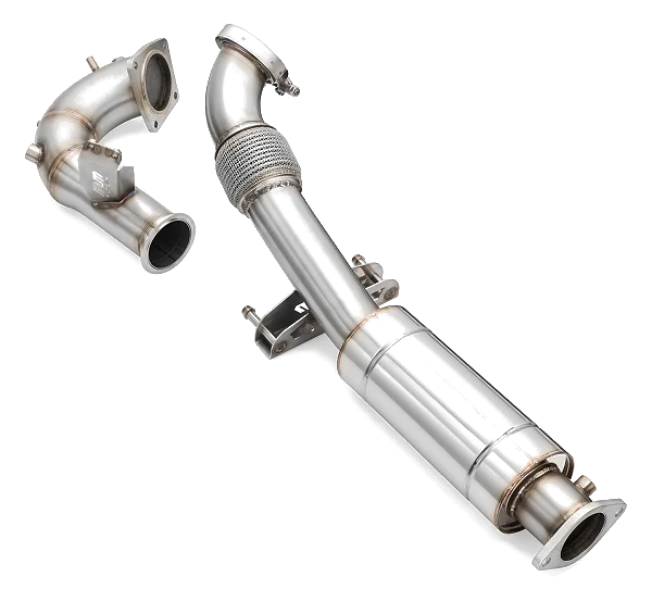 Downpipe RM Motors for Hyundai i30N with Straight Pipe and Silencer - RM-PROM.I30N