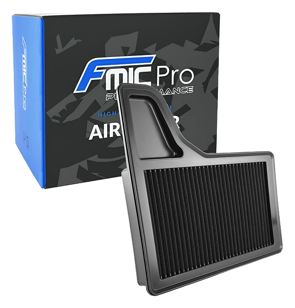 Sportowy filtr powietrza panelowy FMIC.Pro Ford Mustang S550 2.3 EcoBoost 3.7 V6 5.0 V8 2015-2023