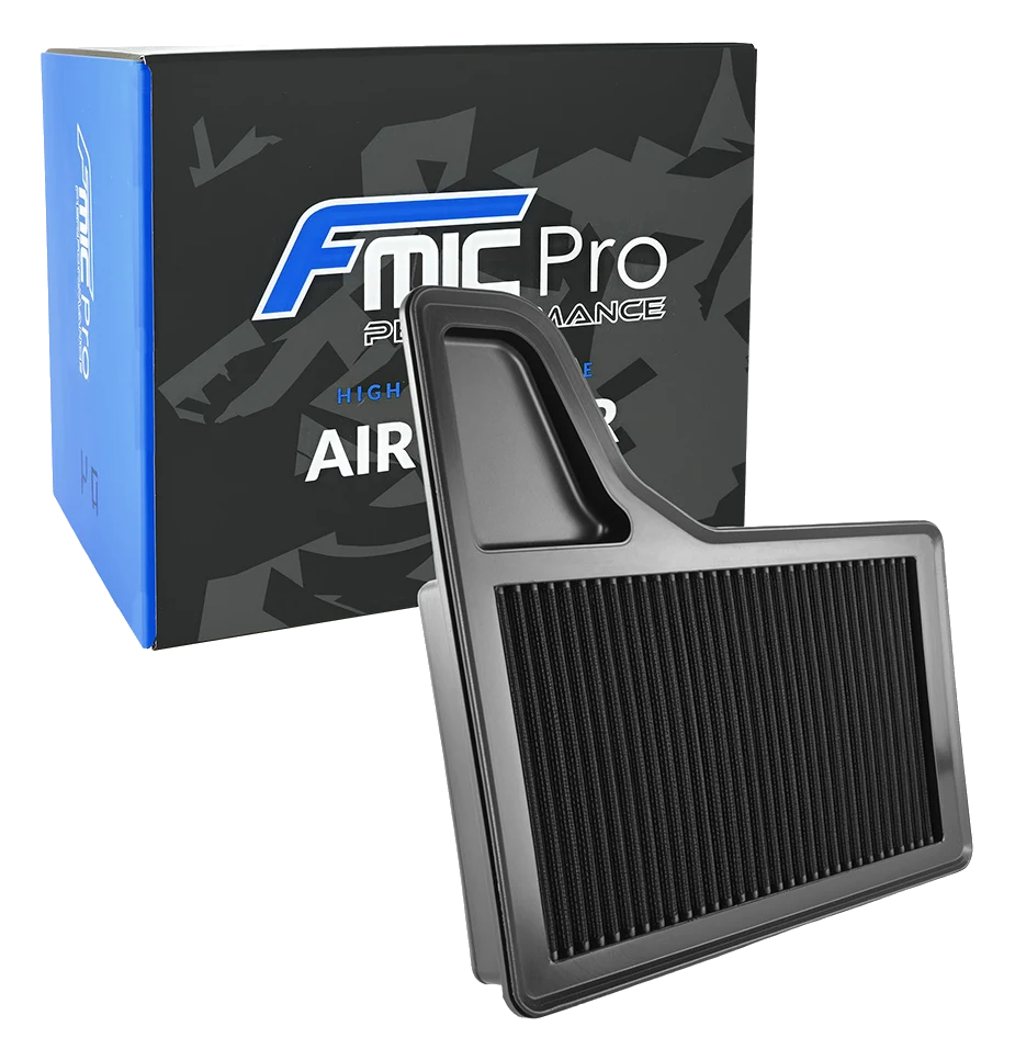 Sportowy filtr powietrza panelowy FMIC.Pro Ford Mustang S550 2.3 EcoBoost 3.7 V6 5.0 V8 2015-2023