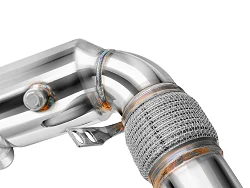 Downpipe FMIC.Pro BMW F15 F16 X5 50ix X6 50ix 4.0 4.4L N63B 2015- z katalizatorem