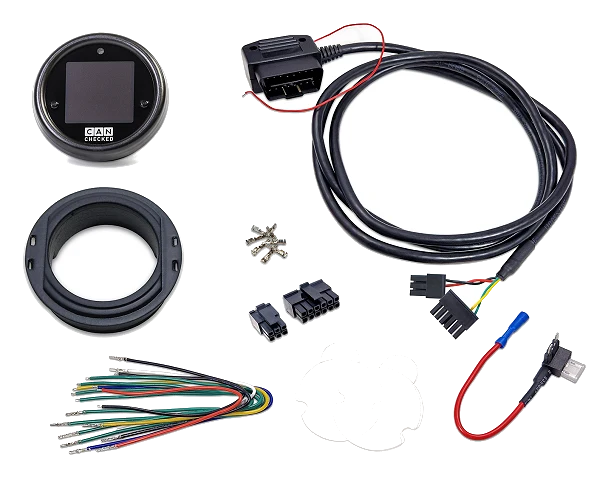 CANchecked Wyświetlacz parametrów MFD15 GEN2 Jeep Wrangler JK LHD / RHD Gen2 Wrangler JK - 2007 - 2018