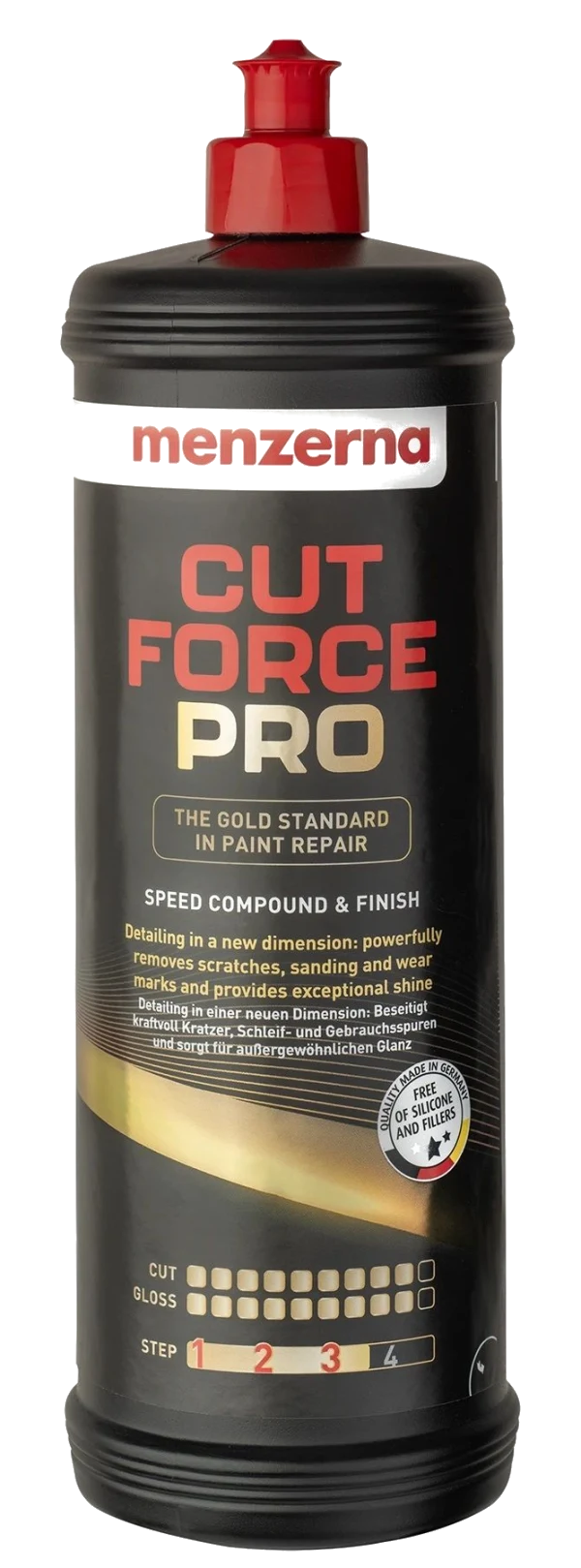 MENZERNA Cut Force Pro Speed Compound & Finish pasta polerska one step jednoetapowa korekta 1l 1000ml
