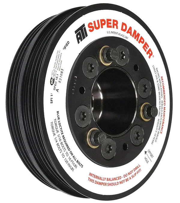 Koło pasowe z tłumikiem drgań ATI Super Damper 918522 Mazda Miata 1.8L