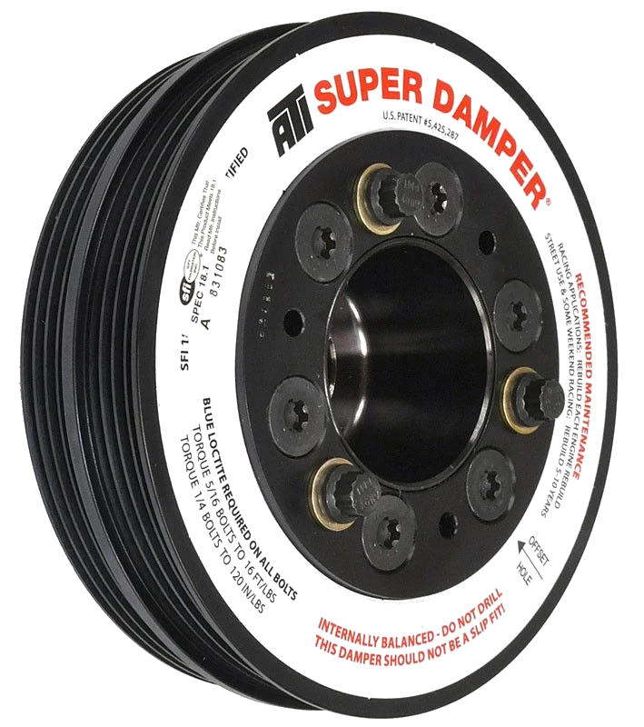 Koło pasowe z tłumikiem drgań ATI Super Damper 918522 Mazda Miata 1.8L