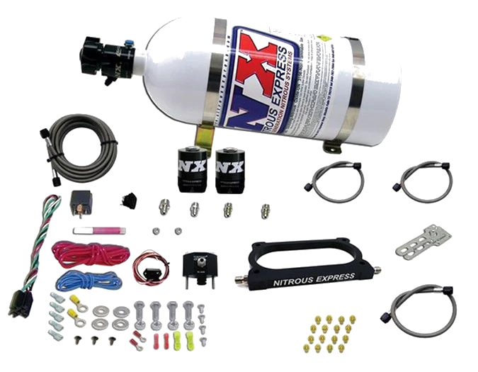 Nitrous Plate System with 10Lb Bottle for Ford GT 500 Nitrous Express NX 20949-10