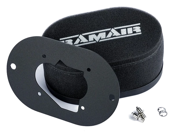 Ramair piankowy filtr powietrza gaźnika z płytą montażową Weber 32 34 DMTL DMTR DATR 40mm