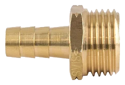 Nypel adapter mosiężny 1/2" na króciec 8mm push-on