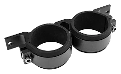 Podwójne mocowanie pompy paliwa 60mm Czarne