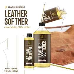 Leather Expert Leather Softener środek do zmiękczania suchej skóry naturalnej 1000ml 1l