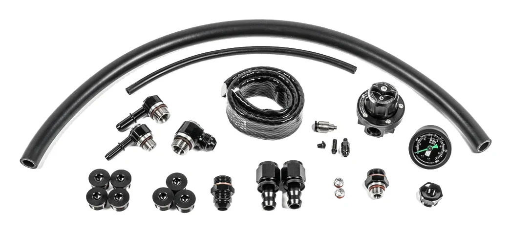 Zestaw przyłączeniowy listwy paliwowej GM Vortec 8100 L18 Big Block 2001-2003 Radium Engineering